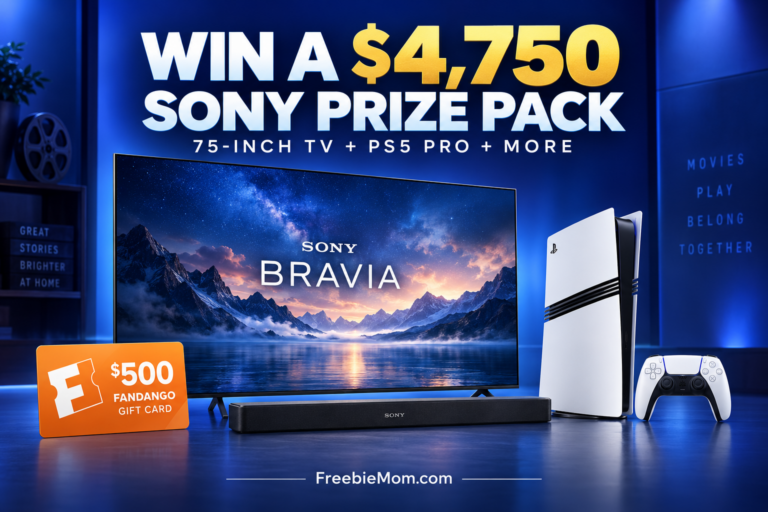 Sony Giveaway: Win a 75-Inch TV, PS5 Pro & More!