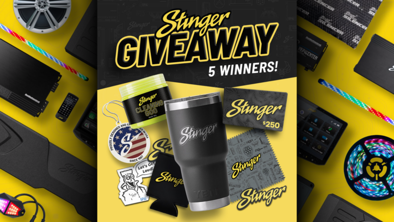 Stinger Giveaway: 5 Gift Card and YETI Prize Winners