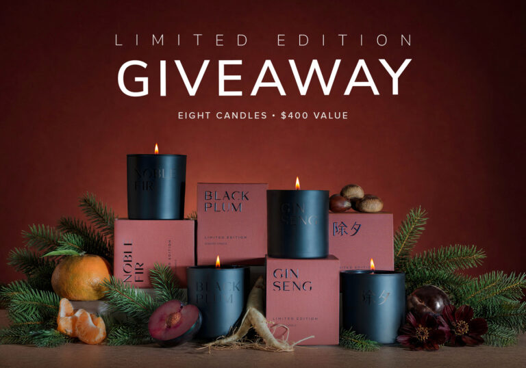 Studio Stockhome Candle Giveaway: Win a $400 Collection