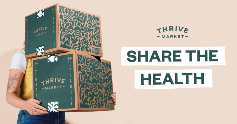Thrive Market Giveaway: 10 $500 Gift Cards + Memberships