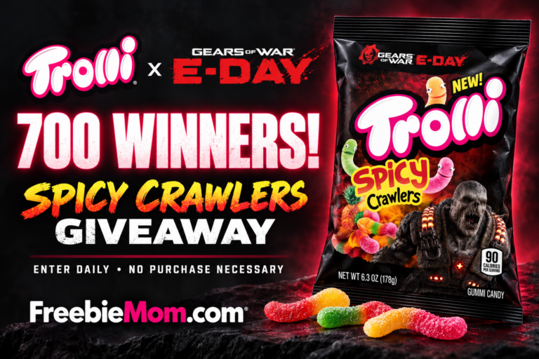 Trolli Gears of War Giveaway: 700 Spicy Crawlers Prizes