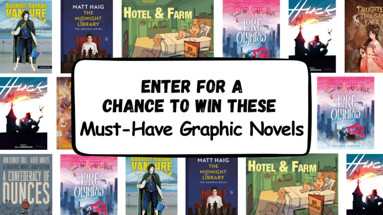 Win Eight Graphic Novels in PRH’s Fall Reading Giveaway