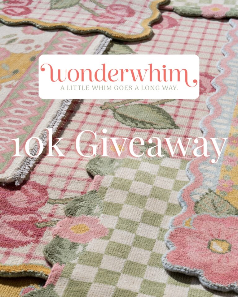 Wonderwhim Giveaway: 10 Win a Mary Engelbreit Rug