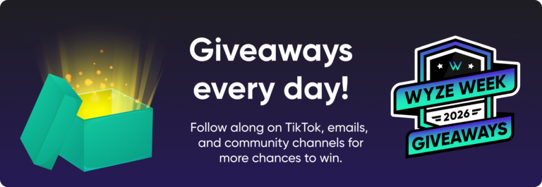 Wyze Week Giveaway: 19 Smart-Home Prize Winners!