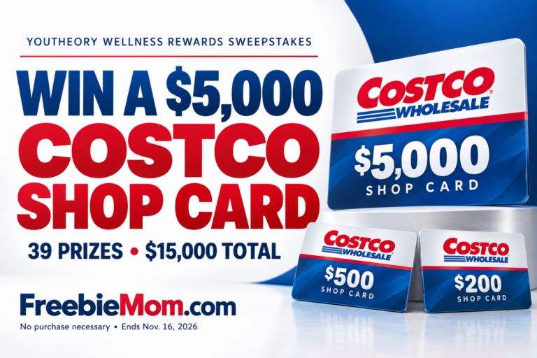 Youtheory Giveaway: Win a $5,000 Costco Shop Card